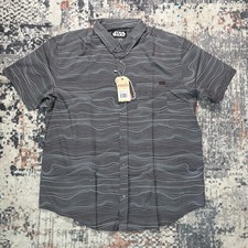 RSVLTS Star Wars The Mandalorian Beskar Steel Short Sleeve Shirt Size: 2XL NWT