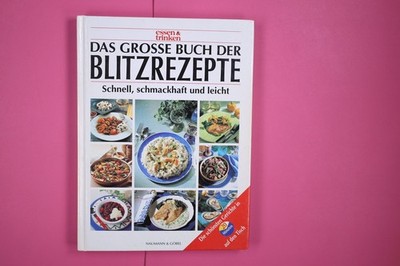 158409 DAS GROSSE BUCH DER BLITZREZEPTE HC