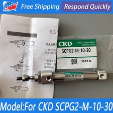 Round Standard Pneumatic Air Cylinder For CKD SCPG2-M-10-30 SCPG2M1030 0Y18G USA