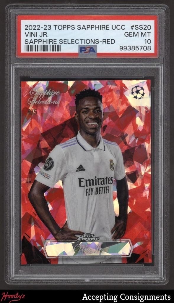 ヴィニシウス　2022-23 Topps Chrome UEFA 2022-23 Topps Chrome Sapphire Edition UEFA Club Competitions