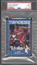 1997 S.I. For Kids Allen Iverson Rookies PSA 4