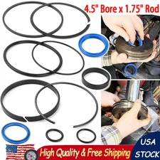 4.5" Bore x 1.75" Rod Cylinder Hydraulic Log Splitter Cylinder Rebuild Seal Kit