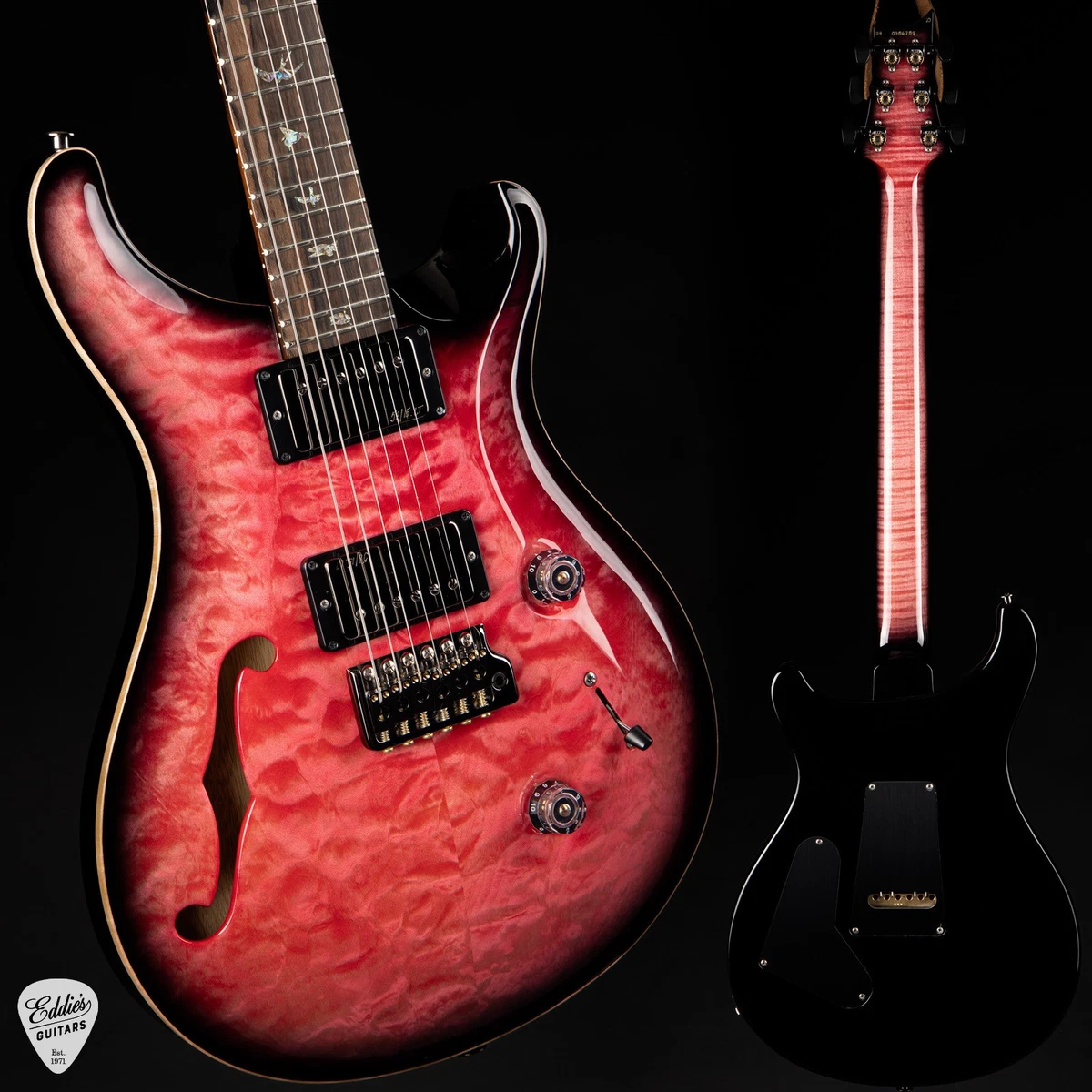 ギター PRS Custom 24 2016 Limited Korina Custom 24 Wood Library Limited – Frost Green Metallic w/Korina