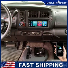 For Dodge Durango 1998-2000 Car Stereo Radio Android 13 Apple Carplay GPS Player