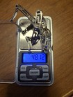 Vintage Taxco Mexican Sterling Silver Greek Key Link Necklace 17" Meander N76 — photo 8