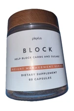 Sealed Plexus Block -Counter Carbs & Sugars Weight Management 60 Caps 2026 Exp