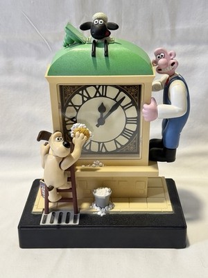 Wallace & Gromit Shaun the Sheep Alarm Clock A Close Shave WORKS See Video