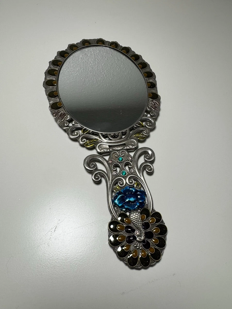 Peacock Mirror In Collectible Hand Mirrors for sale | eBay