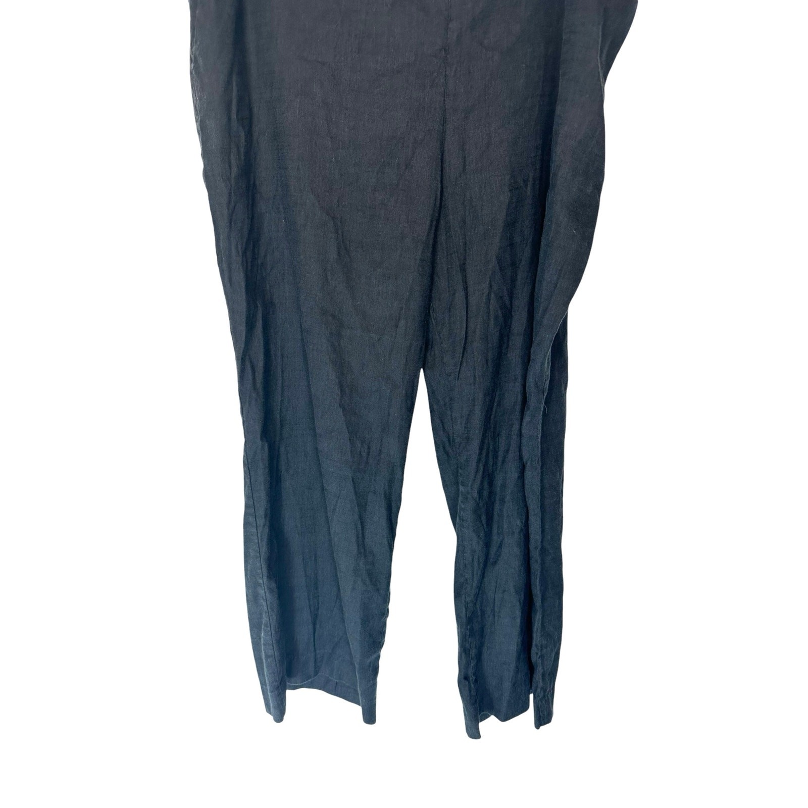 Talbots Black Basic Relaxed Langenlook Linen Blen… - image 4