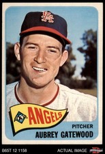 1965 Topps #422 Aubrey Gatewood Angels 5 - EX