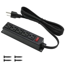 Mountable Power Strip Wall Mount Power Outlets Screw Down Power Socket In Desk U