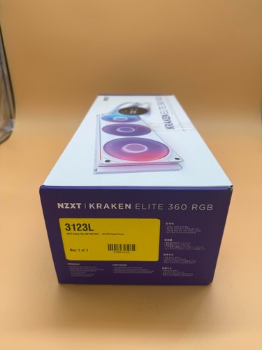 NZXT KRAKEN ELITE 360 RGB CORE 360MM AIO Chłodnica cieczy Biała *PRZECZYTAJ* 3123L