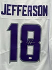 Justin Jefferson Signed NIKE Minnesota Vikings Football Jersey NFL VSA COA