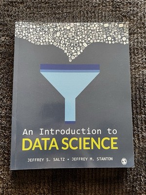 An Introduction to Data Science by Jeffery Saltz Paperback Book