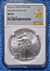 ✪✪✪  2012 W AMERICAN SILVER EAGLE - ✪ MS-69   ◢  TRUSTED ✪ 99.9% SILVER