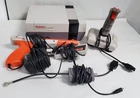 R-969 VINTAGE NINTENDO NES BUNDLE-CONTROLLERS, AC POWER ADAPTER, ZAPPER GUN, +!