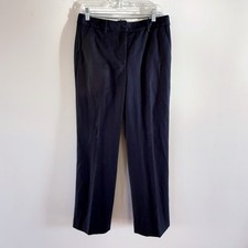 NWT Talbots Women Windsor Curvy Italian Flannel Wool Pants 6 Minimalist Office