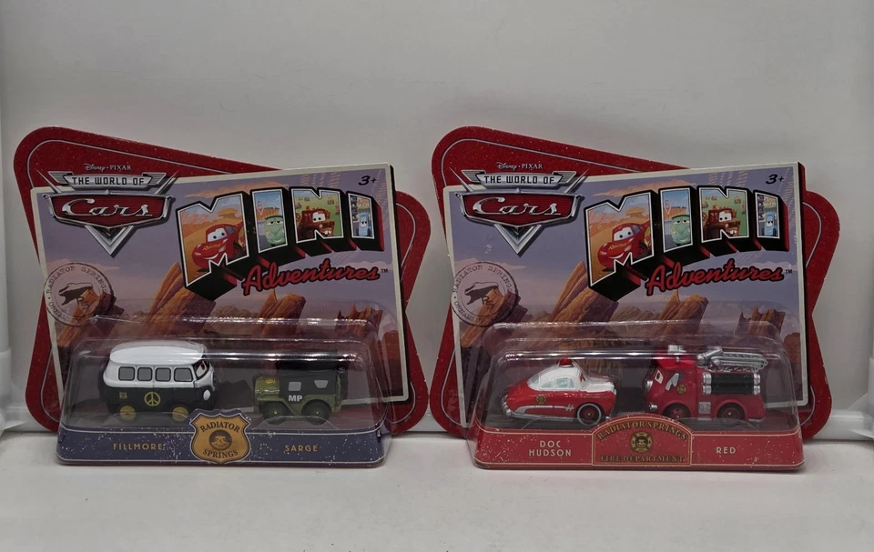 Disney Pixar World of CARS Mini Adventures Lightning McQueen's Team MACK HAULER! - Image 2 of 4