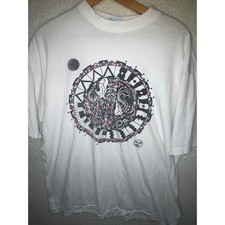 Vintage widespread panic Havin A Good Time Graphic Shirt White XL Made in USA
