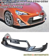 Fits 12-16 Scion FR-S FRS GT86 T-Style Front Bumper Lip (ABS)