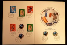 FRANCE PREMIER JOUR FDC N°3010+3131+3139     COUPE FOOT 98    3F   LENS   1998