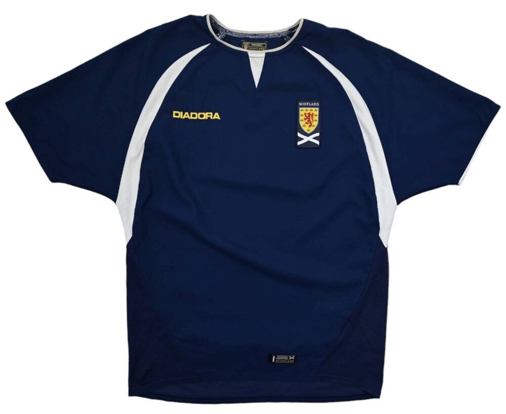 DIADORA - ディアドラ 2003-05 スコットランド代表 ホームユニフォーム ヴィンテージ Diadora 2003-05 SCOTLAND SHIRT TRIKOT S | eBay