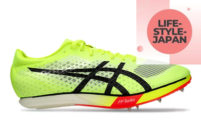 ASICS METASPEED MD PARIS 1093A246 750 Safety Yellow Black ASICS METASPEED MD PARIS 1093A246 750 Safety Yellow Black