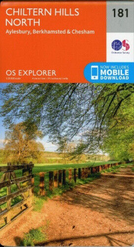 Chiltern Hills North (OS Explorer Map) by Ordnance Survey - Picture 1 of 2