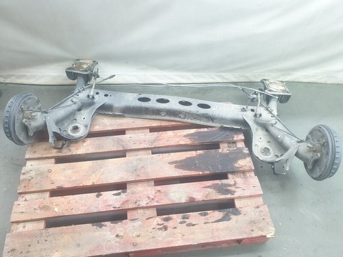 Rear axle beam with reducer