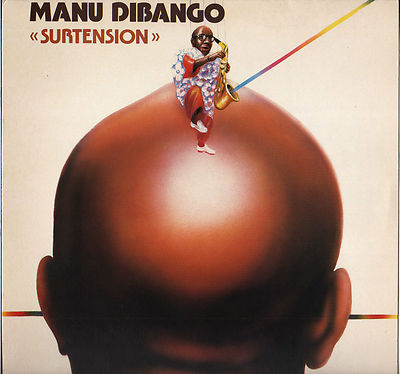MANU DIBANGO ''SURTENSION'' AFRO-FUNK LP 1984 GARIMA ZL 37 829