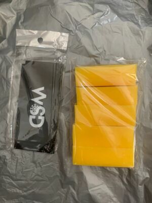Ski Snowboard hot Wax all temp yellow 5 sticks 200g + ski scraper combo NEW