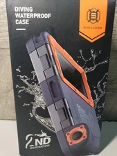 SHELLBOX Pro Diving Waterproof Case Cover for iPhone 13 12 11 Pro Max Samsung LG
