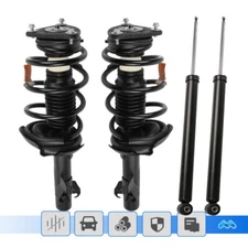 For 2004-2009 Mazda 3 2006-2010 Mazda 5 Shocks Struts W/ Coil Spring Front+Rear