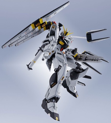 νGUNDAM DOUBLE FIN FUNNEL TYPE METAL ROBOT SPIRITS SIDE MS Figure BANDAI Japan - Picture 7 of 10
