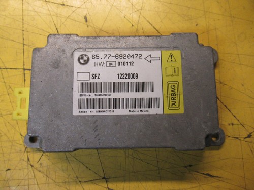 BMW 7er E65 E66 - Airbagsensor Fahrzeugzentrum Airbagsteuerteil 6577 6920472