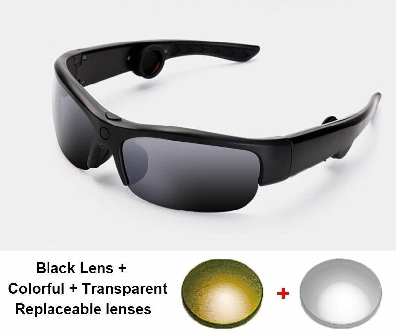 Bluetooth 4 years warranty Glasses Headset Sunglasses Microphone Condu Bone Music New product