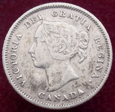 Kanada 5 Cents 1882 H (H2804)