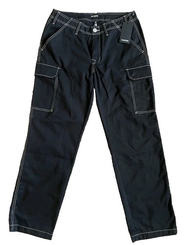 True Religion Jeans Mens 30 Black Skinny Stretch Signature