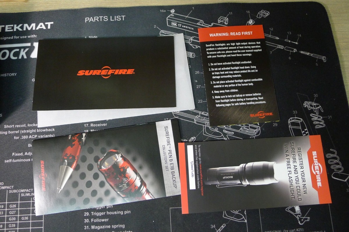 Worldwideshipping* Surefire 30th Anniversary E1B & EWP-01 Worldwideshipping* Surefire 30th Anniversary E1B & EWP-01