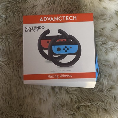 Nintendo Switch Racing Wheels Advanctech Mario Kart New In Box NIB Black