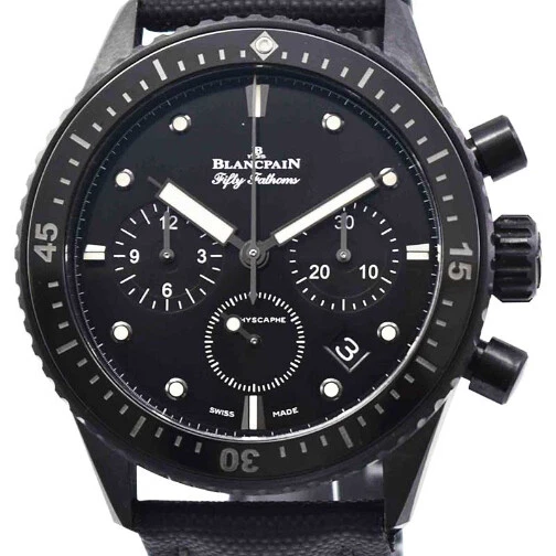 Blancpain — BLANCPAIN Fifty Fathoms Bathyscaphe Flyback in Ceramic