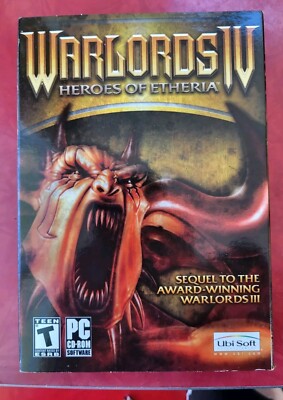 Warlords IV Heroes Of Etheria 2003 DVD ROM PC New FACTORY SEALED 