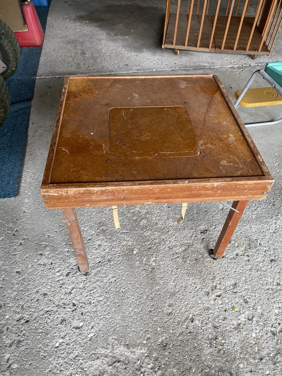 Antique High Chair Activity Table