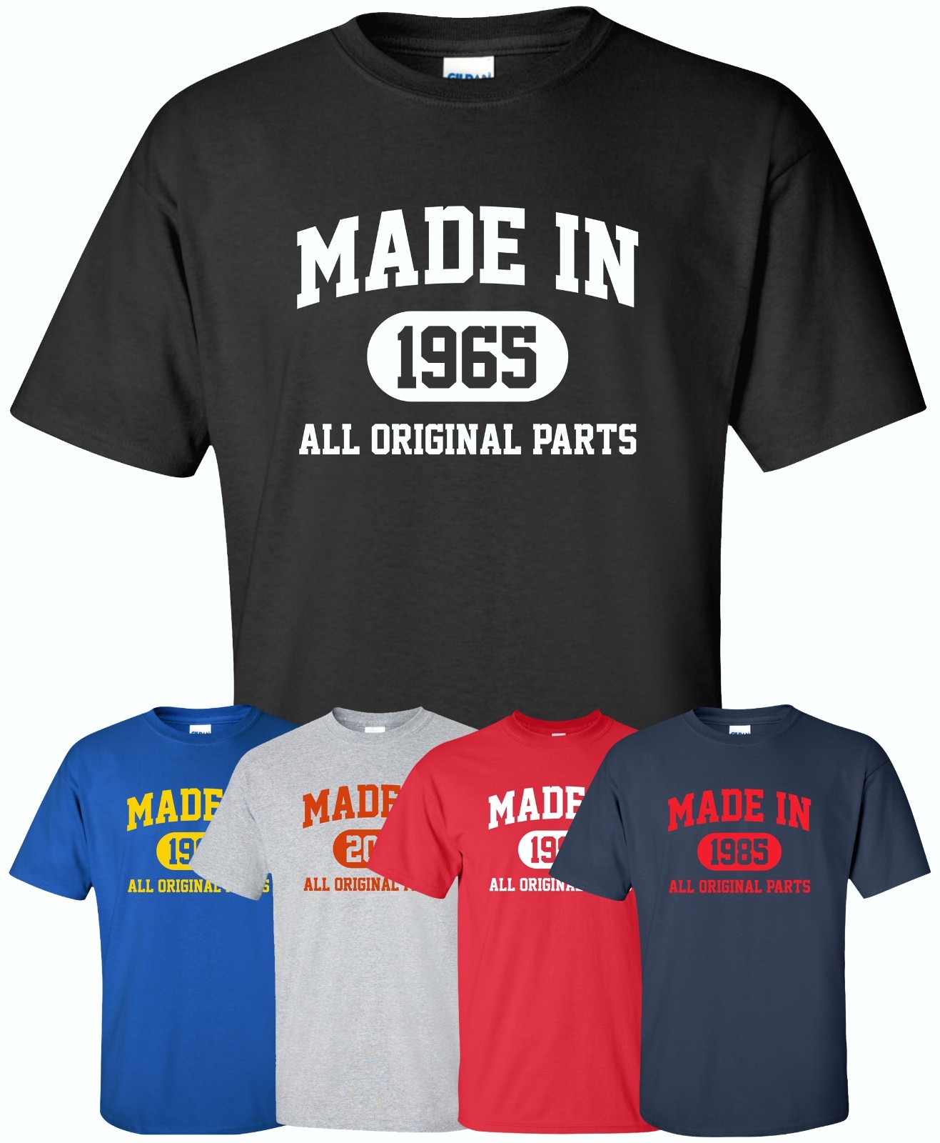 ALTRA T shirt Made in 1960 (o Any Year) S 4XL data di nascita a scelta anno di compleanno