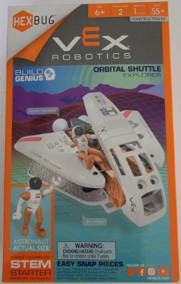 Hexbug VEX Robotics Orbital Shuttle Explorer 55+ Pcs STEM Starter Sci & Tech New