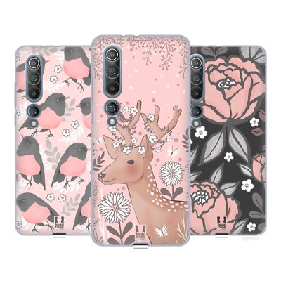 HEAD CASE DESIGNS BLUSH GARDEN SOFT GEL CASE FOR XIAOMI PHONES