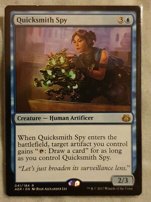 Mtg Magic AER - Quicksmith Spy/Espionne forgevif aether revolt AER English 
