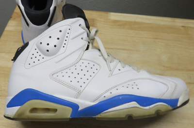 Nike Air Jordan 6 Sport Blue Size 13 Shoes 384664 107  display picture 3