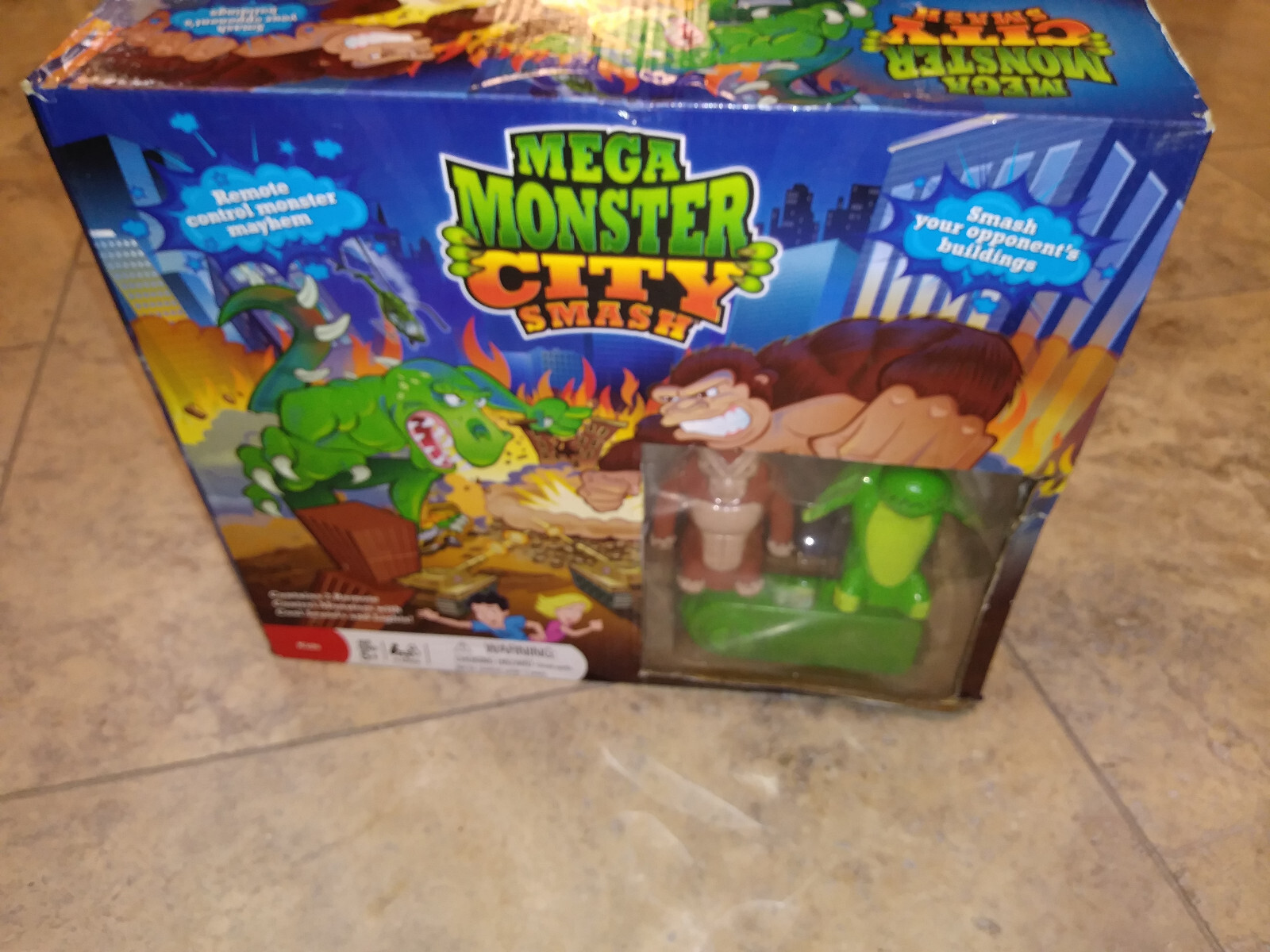 Mega Monster City Smash Board Game Remote Controlled Kaiju Battle Play Continuum
