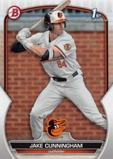 2023 BOWMAN DRAFT (#BD-198) - PROSPECT - JAKE CUNNINGHAM